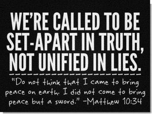 YHWH Set Apart to Truth